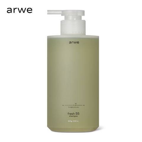 【韓國arwe】fresh 55 茶樹洗髮精 500ml