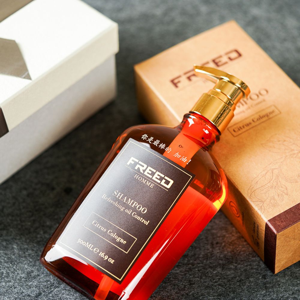 FREED 男士極致香氛咖啡因洗髮露 - 柑橘古龍 500ML