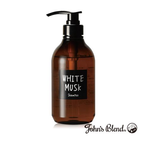 日本John’s Blend 草本保濕洗髮精480mL 白麝香