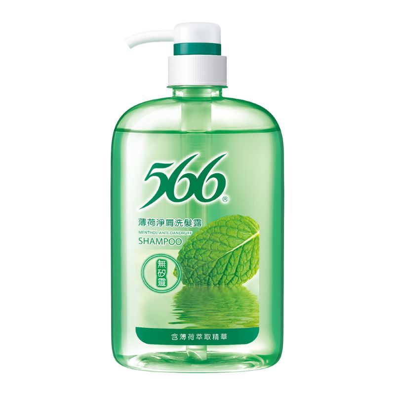 566薄荷淨洗髮露MENTHOL ANTIDANDRUFFSHAMPOO含薄荷萃取精華