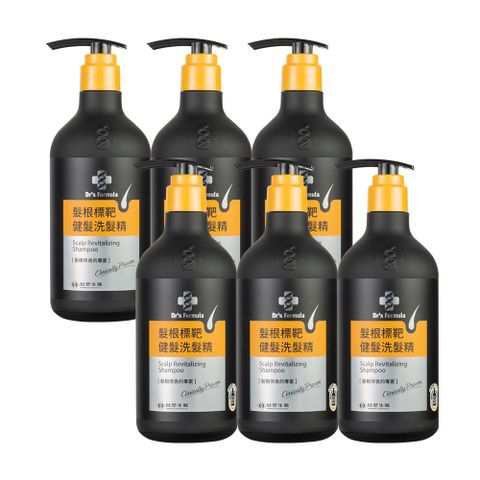 《台塑生醫》Drs Formula髮根標靶健髮洗髮精580g*6入