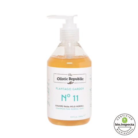 The Olistic Republic 西班牙舒壓車前草 No.11 天然精油豐盈洗髮露250 ml