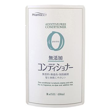 日本熊野 無添加潤髮乳補充包450ML(zero)