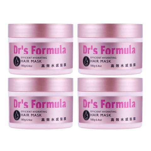 Dr's Formula 台塑生醫 Drs Formula高效水感髮膜180g*4入