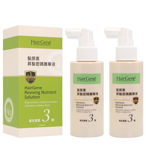 PBF 寶齡富錦 Hair Gene 髮原素系列 昇髮密碼菁華液50ML-效期2025.09