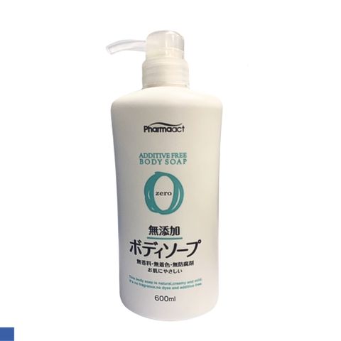 日本 KUMANO 熊野油脂 無添加沐浴乳 罐裝 600ml