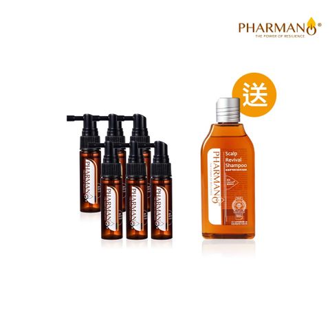 PHARMANO 髮蔓濃 90天育髮Plus(氧髮活齡素20mlX2/組X3 加碼送洗髮精300mlX1)