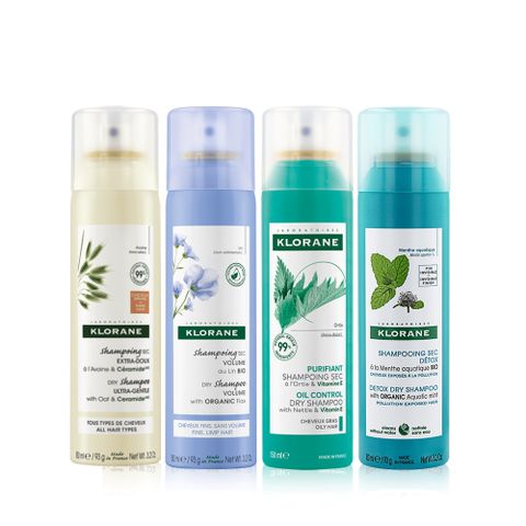 KLORANE 蔻蘿蘭官方直營 乾洗髮150ml