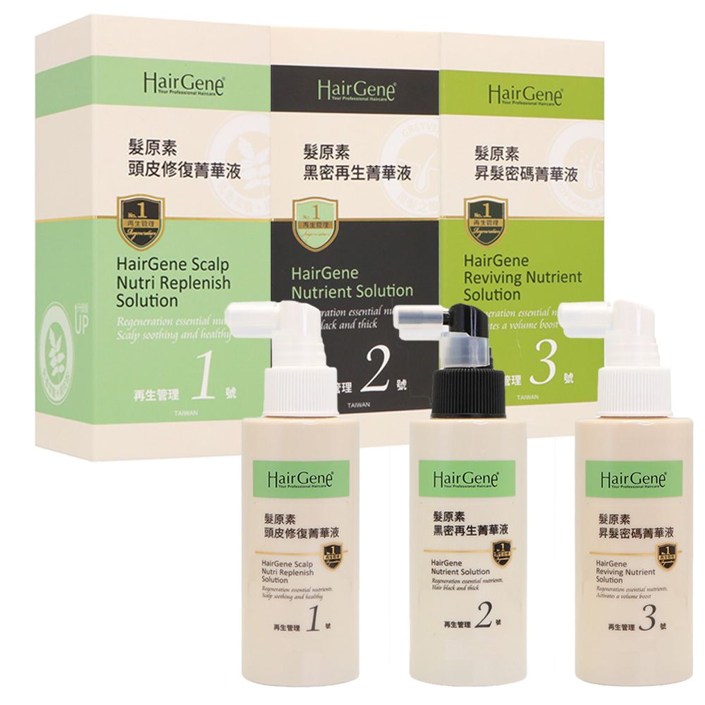 Gee Hair Gene原素原素Hair Gene 髮原素頭皮修復菁華液黑密菁華液昇髮密碼菁華液HairGene ScalpNut ReplenishSolutionRegene   soothing and health再生1HairGeneNutent Solutionration   and 號管理2HairGeneReviving NutrientSolution essential n a  號管理3TAWAN號Hair GeneHair GeneHair Gene髮原素原素髮原素頭皮修復菁華液黑密再生菁華液昇髮密碼菁華液11HairGene ScalpNutri ReplenishSolution essential ri  and 再生管理HairGeneNutrient Solution  riHair  and thick管理HairGeneReviving NutrientSolution essential  a volume 3再生管理號