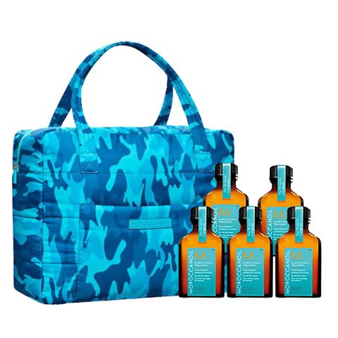 MOROCCAN OIL 摩洛哥優油  摩洛哥優油(聖誕版) 25mlx5+迷彩包