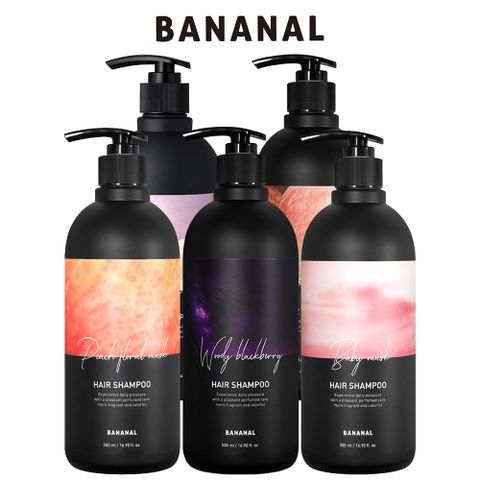 【BANANAL】胺基酸香氛洗髮精500ml