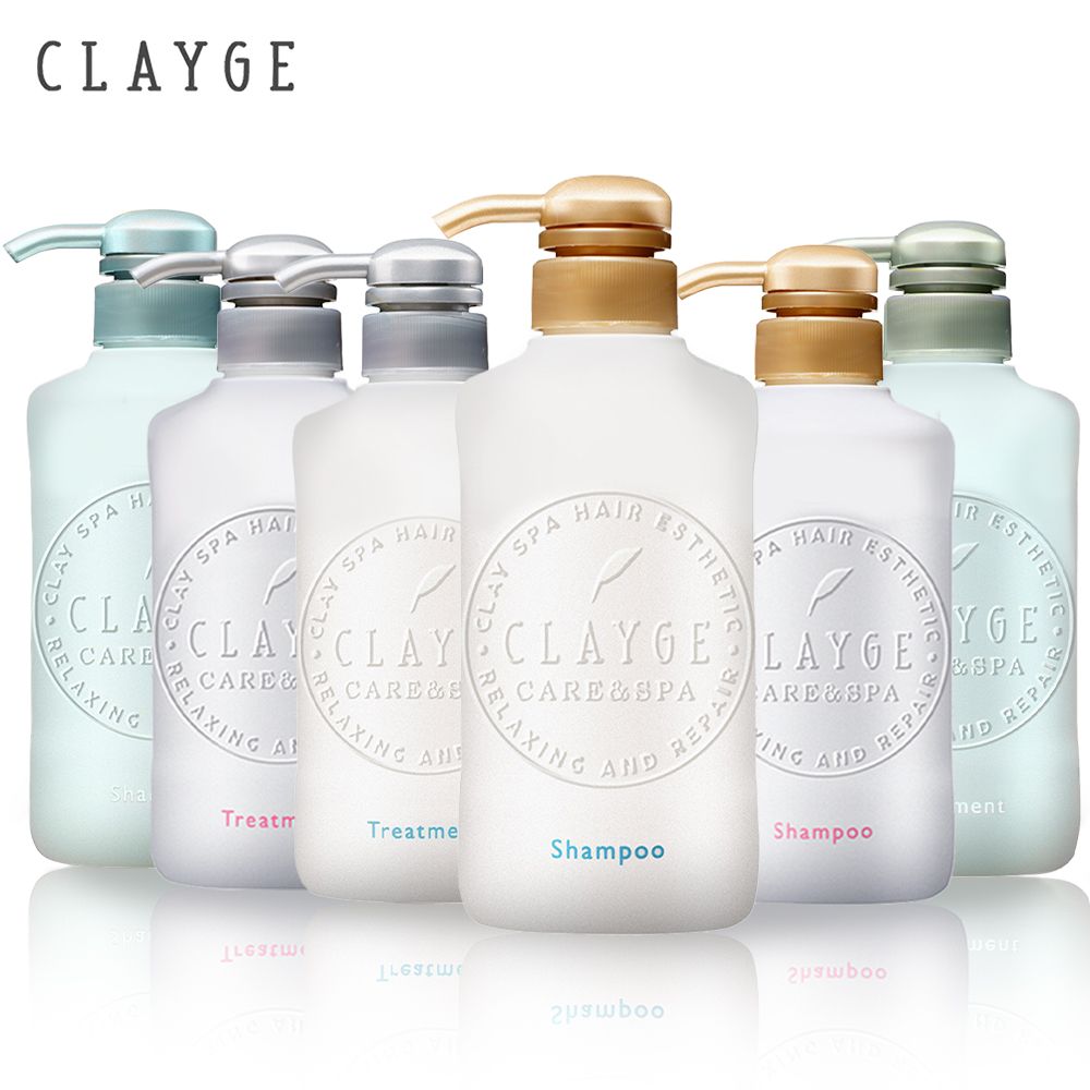 CLAYGE S D R系列 海泥洗髮精/潤髮乳 500ml(蓬鬆柔順/深層修護/強韌髮根)