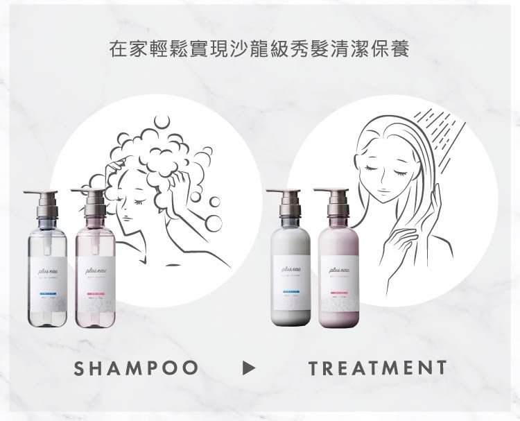 在家輕鬆實現沙龍級秀髮清潔保養 SHAMPOOTREATMENT