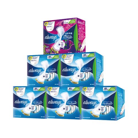 好自在INFINITY 幻彩/液體衛生棉6入組(液體5入+幻彩1入組)