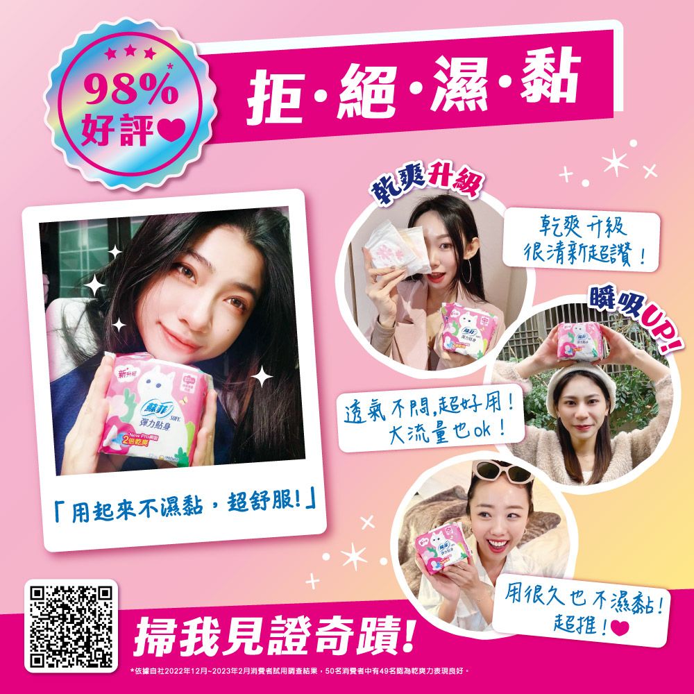 SOFY 蘇菲 彈力貼身超薄日用 夜用衛生棉4包組(日用基本23cm*14片/日用潔翼23cm*12片/夜用潔翼28cm*10片)