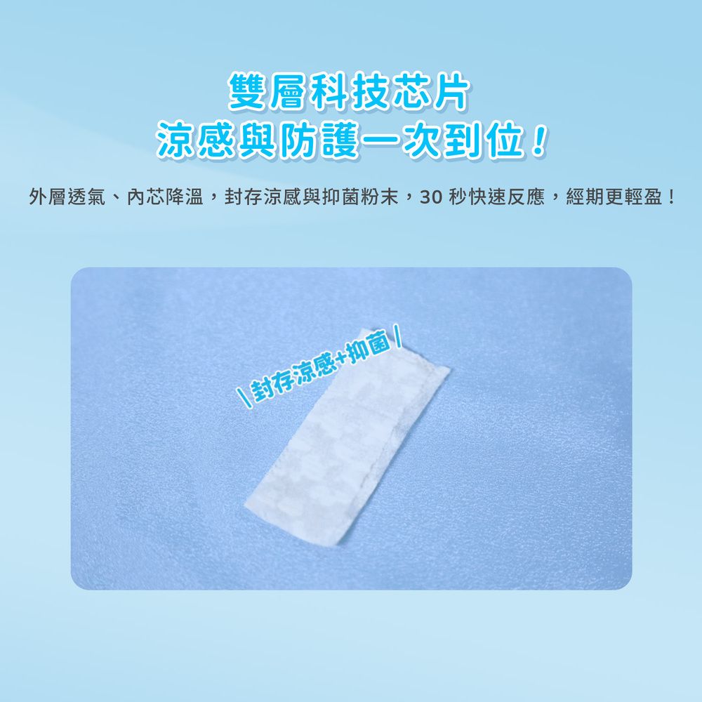 ICON 愛康 透芯涼感衛生棉(護墊/ 量少型/ 日用型/ 夜用型/ 加長型/ 超長型)_官方旗艦店-任選10包組