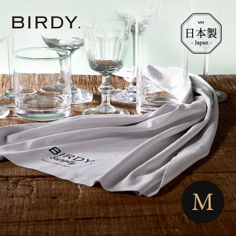 Birdy 【日本】日製玻璃杯專用極細柔纖維無痕擦拭巾-M