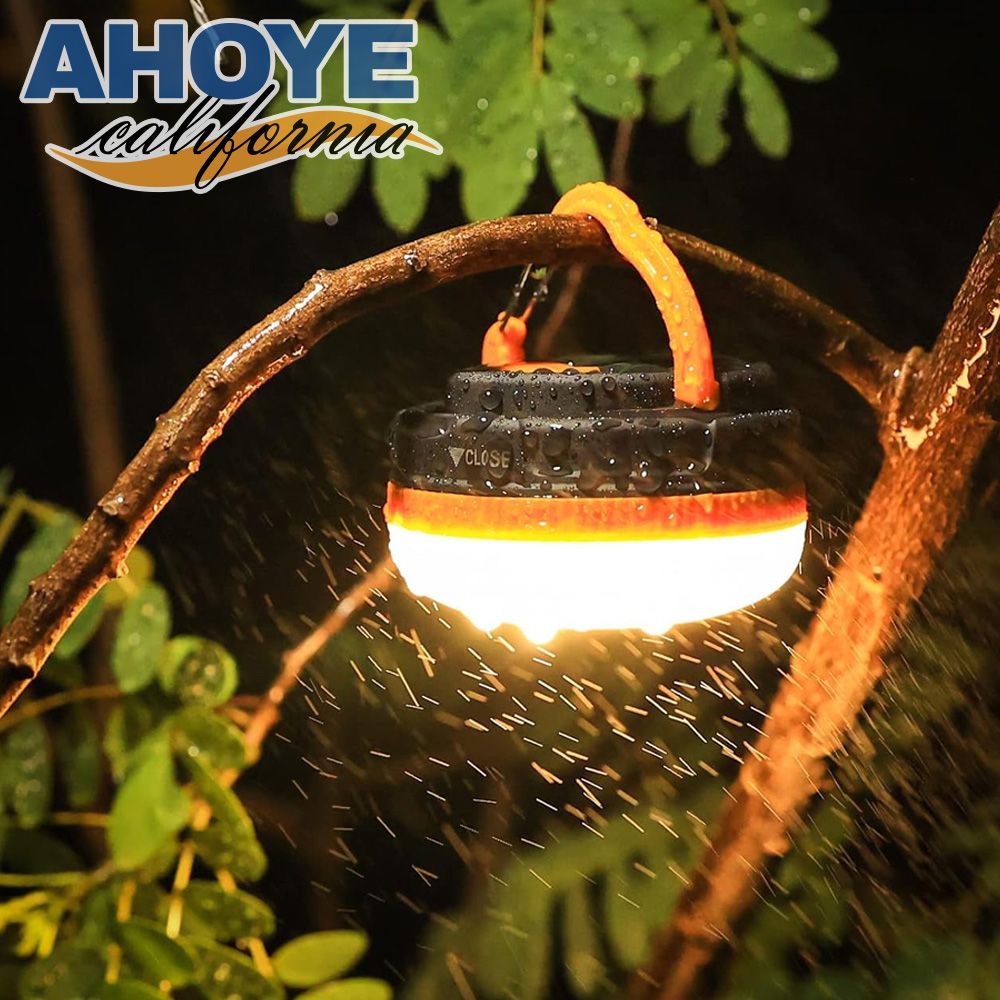 AHOYE 便攜式USB充電戶外露營燈 (吊燈 戶外燈 工作燈 帳篷燈 LED燈)