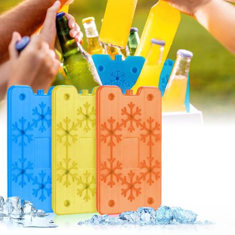 【AHOYE】急凍可循環使用保冰盒 3入組 (保冰磚 保冰劑 保冷劑 冰晶盒)