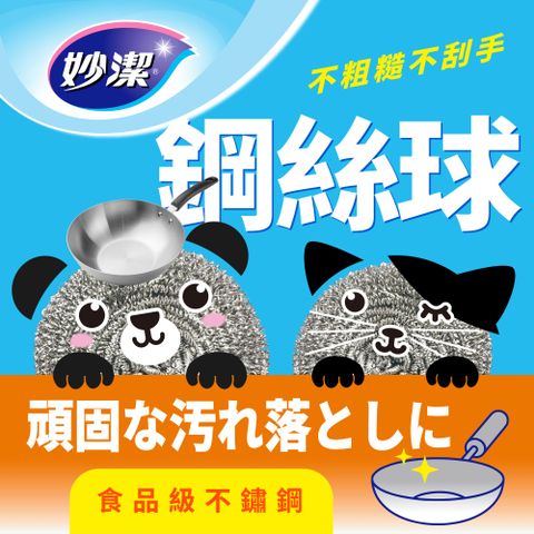 妙潔鋼絲球三入組