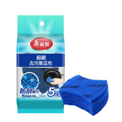 不沾鍋細緻菜瓜布5入組