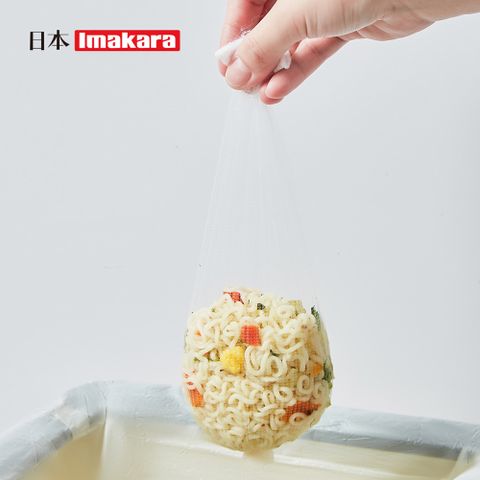 【日本Imakara】廚餘垃圾瀝水網/過濾網(50枚/包)-3包組