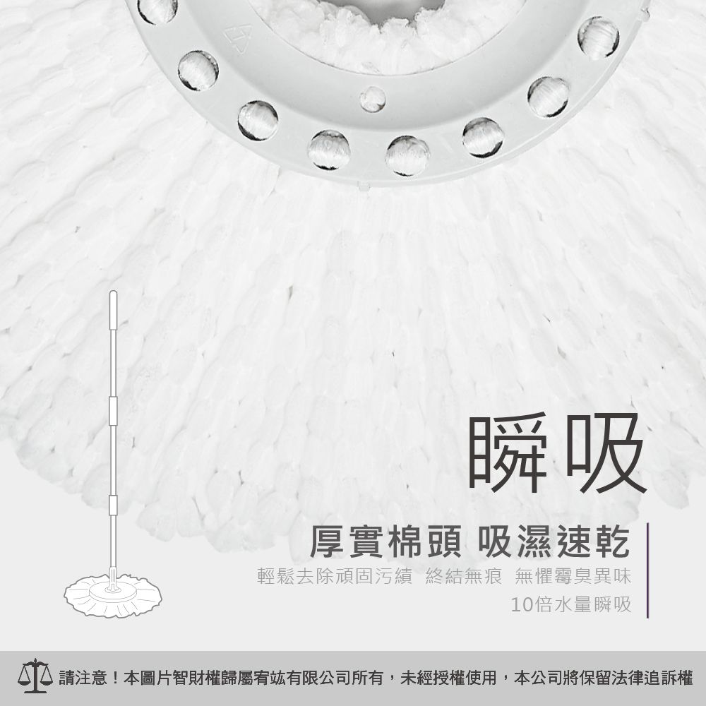 Supamop 好神拖 專用超吸水布盤