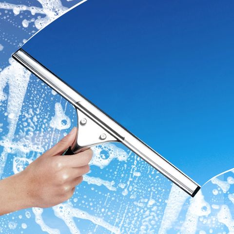 不鏽鋼玻璃刮 40cm 加長刮條 玻璃刮刀 刮水刀 刮水器 浴室刮刀