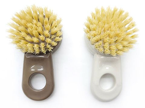 KEYTOSS 詰朵斯 植物纖維-短柄油切清潔刷 (鍋具.爐具.砧板) (11*6*4cm)