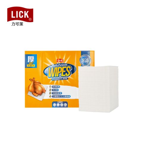 LICK多功能擦拭布X柔厚款-160張/盒