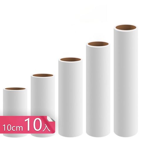 【茉家】強黏性不留膠黏毛器替換頭-(10cm)10入