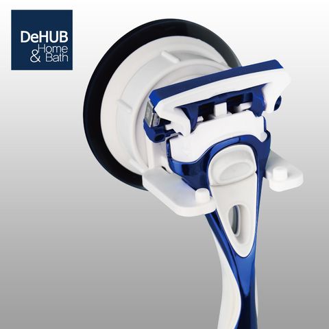 DeHUB 【韓國】刮鬍刀收納免釘免鑽吸附力強重複使用輕鬆安裝