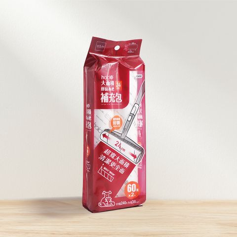 hold黏大面積膠黏補充60周-24cm-2入x6包
