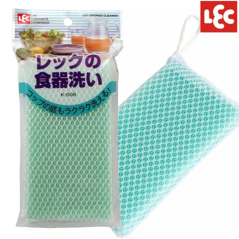 【日本LEC】餐具清潔海綿 K-008(出貨顏色不挑款)