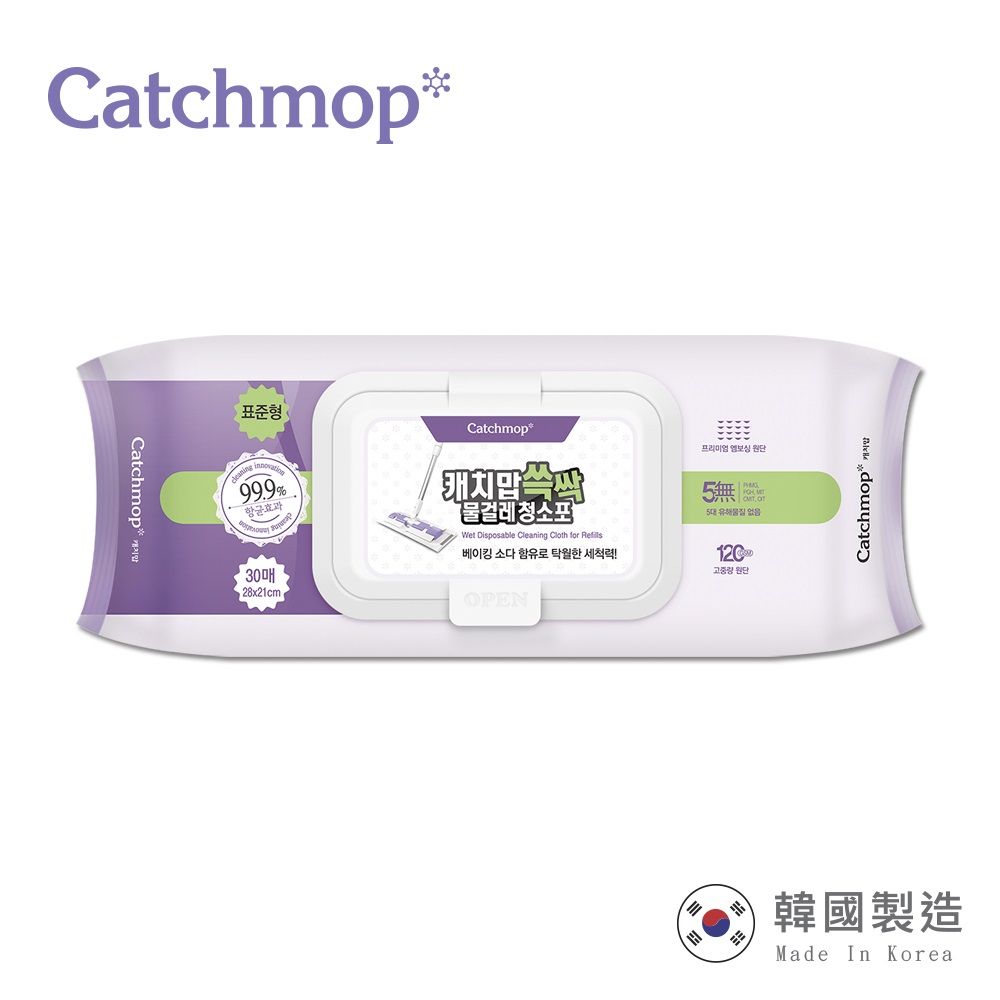 CatchMop  除菌濕拖巾(30張/包)