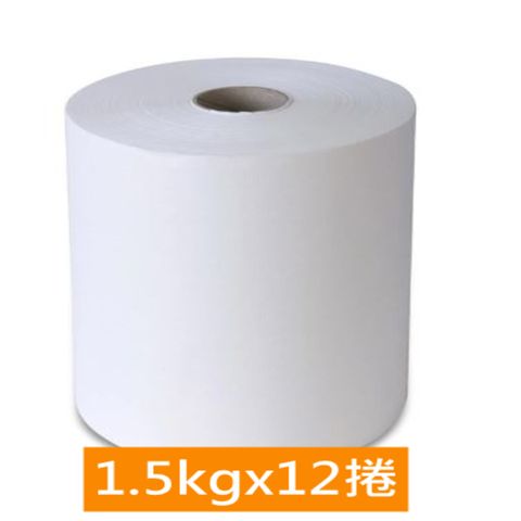 《百吉牌》大捲筒擦手紙巾(1.5kgx12捲/箱)