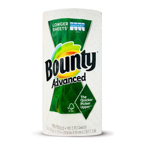 美國Bounty廚房紙巾(隨意撕)101張