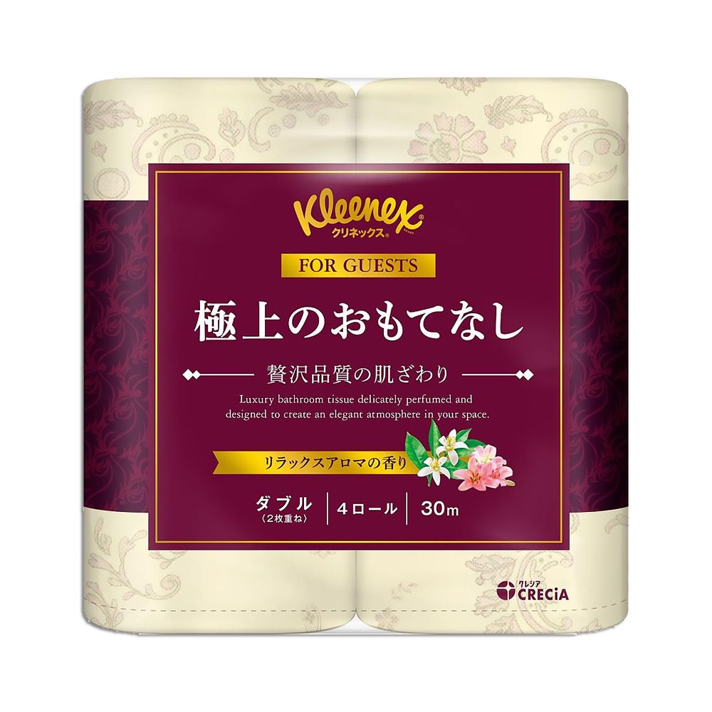  日本Kleenex棉柔捲筒衛生紙30mx4捲入