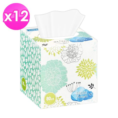 Lucky Super Soft 超柔軟盒裝面紙80抽x12盒