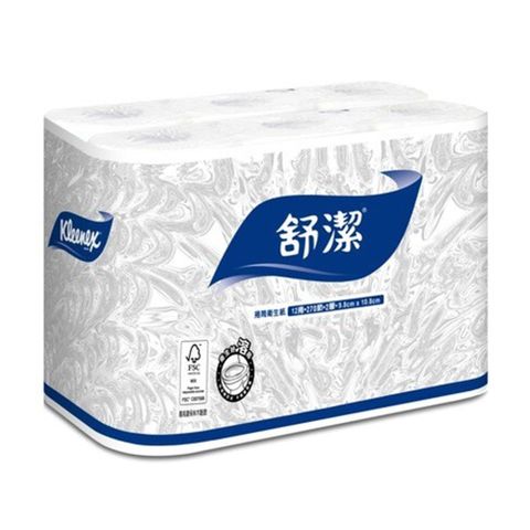 Kleenex 舒潔 超優質捲筒衛生紙 270張x12捲x2串