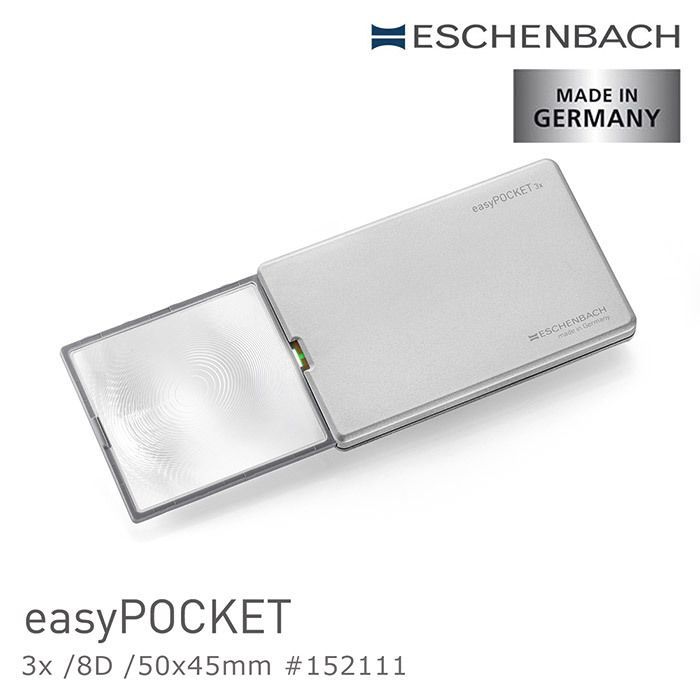 easyPOCKET/8D/50x45mm #152111ESCHENBACHeasyPOCKET 3xMADE INGERMANYESCHENBACH in