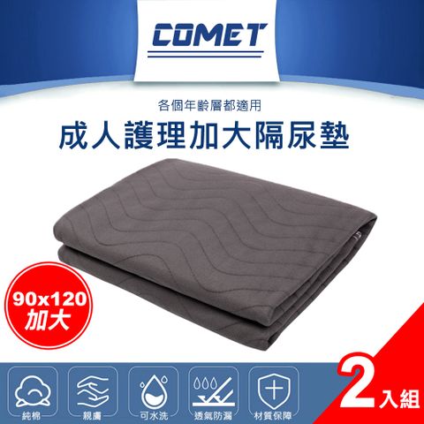 Comet 成人護理加大隔尿墊豪華2入組(JK-05-2)