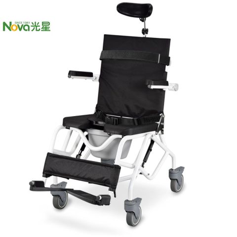 NOVA 光星 【便盆椅】Baja 空中傾倒型 擺位型洗澡馬桶椅