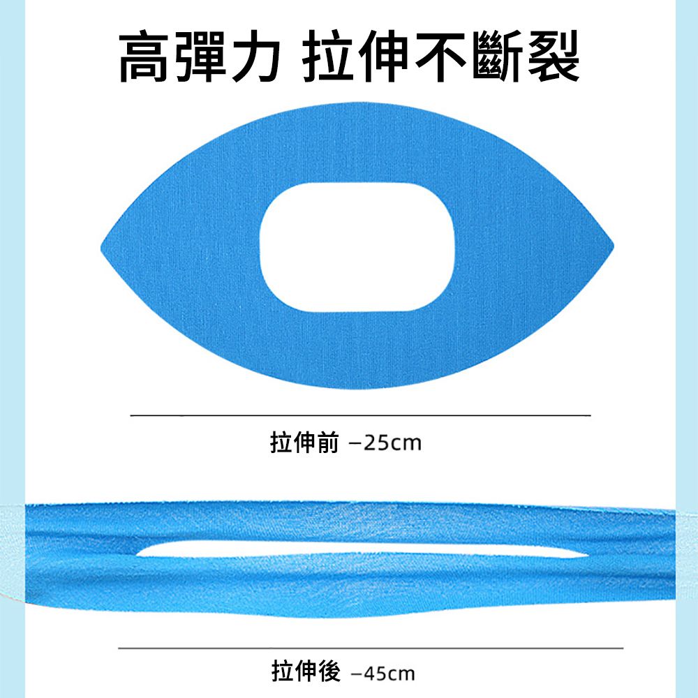 AOAO 運動護膝蓋肌貼5入 肌力貼布 防水自黏膝肌能貼