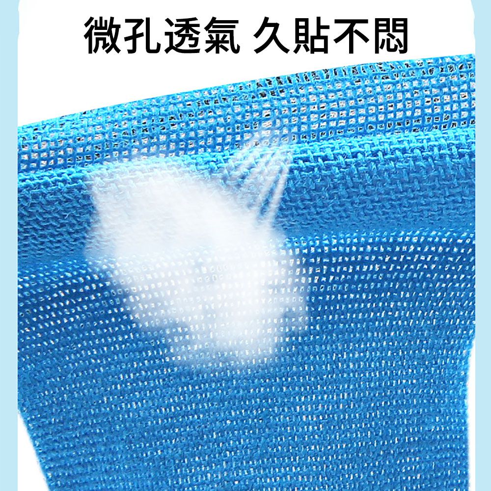 AOAO 運動護膝蓋肌貼5入 肌力貼布 防水自黏膝肌能貼