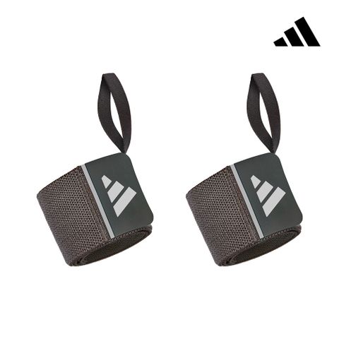 adidas 愛迪達【福利品】彈力纏繞式訓練護腕 (一對)
