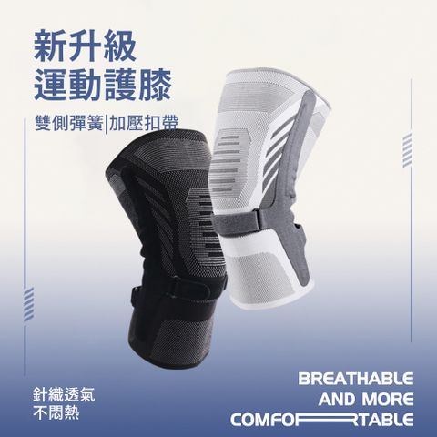 Friyu 日式透氣針織半月板護膝 減壓髕骨帶 運動護膝 1隻入