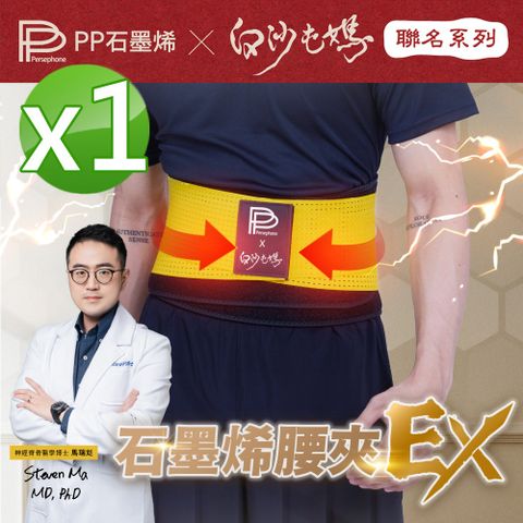 PP石墨烯 石墨烯腰夾 X 白沙屯媽限量聯名款_1件