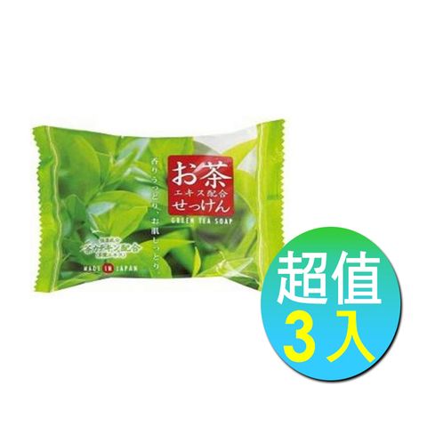 IRS-OS 茶香肥皂80g (3組)