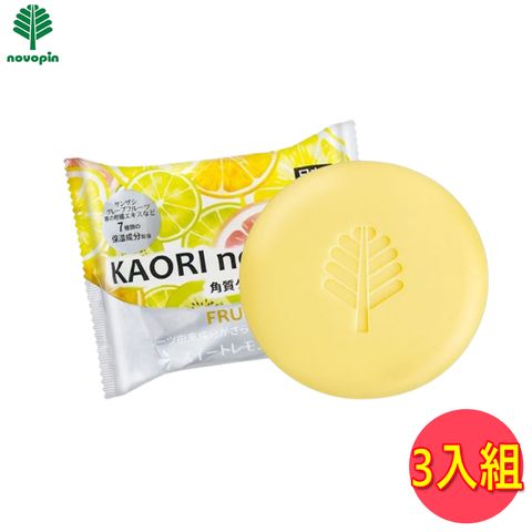 KOKUBO 小久保 日本  日製保濕沐浴皂-水果100g 3入組